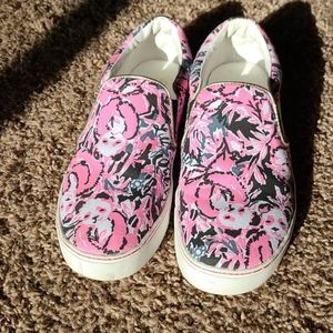 Julie Sneaker panda print